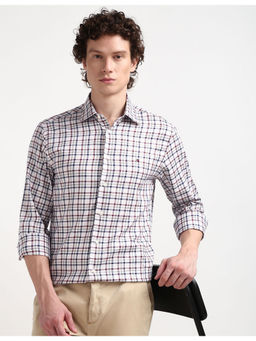 Tommy Hilfiger - Mens Multi-Color Solid Shirt
