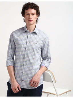 Tommy Hilfiger - Mens Blue Checks Shirt