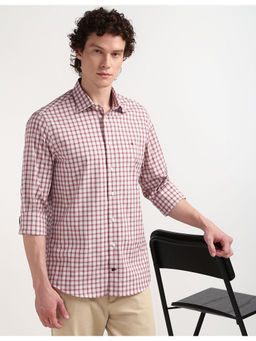 Tommy Hilfiger - Mens Pink Checks Shirt