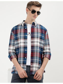 Tommy Hilfiger - Mens Multi-Color Checks Shirt