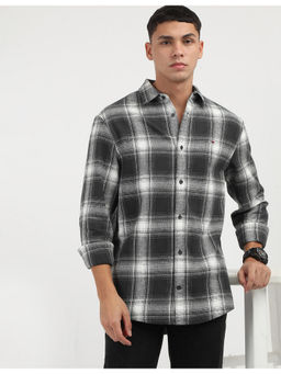 Tommy Hilfiger - Mens Grey Checks Shirt