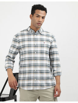 Tommy Hilfiger - Mens White Checks Shirt