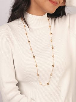 Mia by Tanishq - Harmonious Balance 14Kt Navagraha Haram Necklace