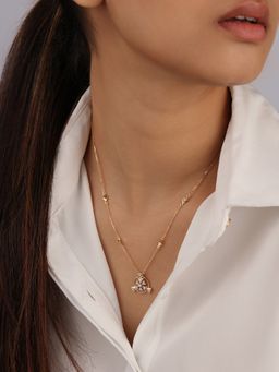 Mia by Tanishq - Astral Cluster 14Kt Diamond Necklace