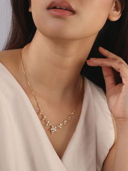 Mia by Tanishq - Optimistic Radiance 14Kt Diamond Necklace
