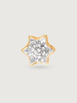 Mia by Tanishq - Eternal Starlight 14Kt Diamond Nose Pin