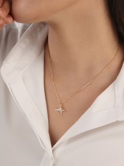 Mia by Tanishq - Starlight Sonata 14Kt Diamond Pendant