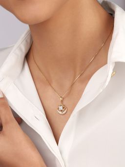 Mia by Tanishq - Heavenly Balance 14Kt Diamond Pendant