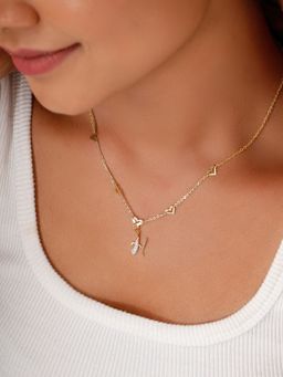 Mia by Tanishq - Sutra Diy with Alphabet Charms- H