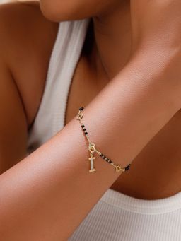 Mia by Tanishq - Sutra Diy with Alphabet Charms- I