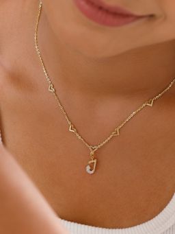 Mia by Tanishq - Sutra Diy with Alphabet Charms- J