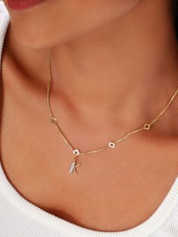 Mia by Tanishq - Sutra Diy with Alphabet Charms- K