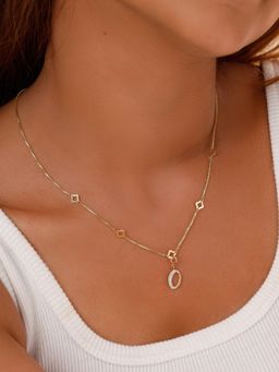 Mia by Tanishq - Sutra Diy with Alphabet Charms- O