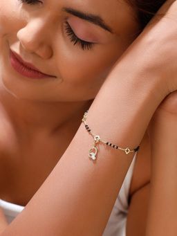 Mia by Tanishq - Sutra Diy with Alphabet Charms- Q