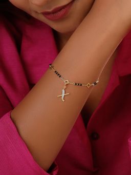 Mia by Tanishq - Sutra Diy with Alphabet Charms- X