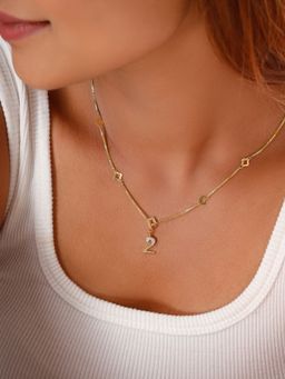 Mia by Tanishq - Sutra Diy with Numerical Charms- 2