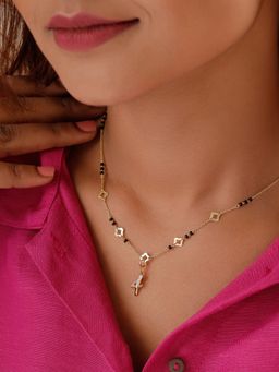 Mia by Tanishq - Sutra Diy with Numerical Charms- 4