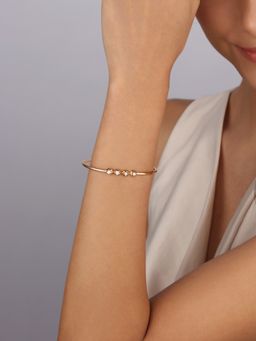 Mia by Tanishq - Sublime Crescents 14Kt Diamond Bangle (2.4)