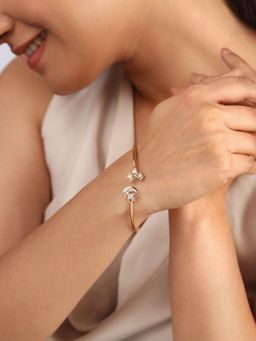 Mia by Tanishq - Sisterhood Shimmer 14Kt Diamond Bangle