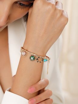 Mia by Tanishq - Beam Me Up Charm 14Kt Diamond Bangle (2.4)