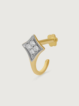 Mia by Tanishq - Radiant Brilliance 14Kt Diamond Nose Pin