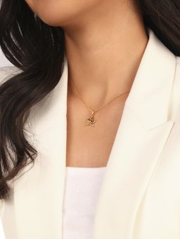 Mia by Tanishq - Starry Nightfall 14Kt Blue Sapphire Pendant