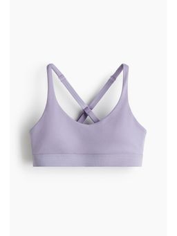 H&M - Girls Purple Sports Bra With Drymove