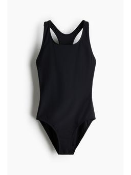 H&M - Girls Black Sports Swimsuit