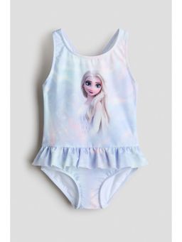 H&M - Girls Multi-Color Printed Swimsuit