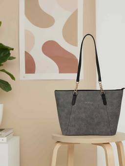 Metro - Women Gray Casual Handbag