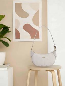 Metro - Women Beige Casual Handbag