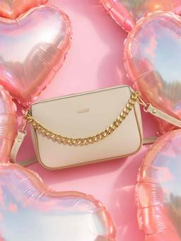 Mochi - Women Beige Casual Handbag