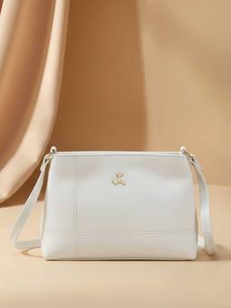 Mochi - Women White Casual Handbag