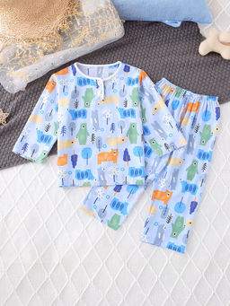 Hopscotch - 2-Piece All-Over Print T-Shirt and Pajama