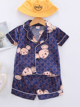 Hopscotch - 2-Piece All-Over Print Shirt and Shorts