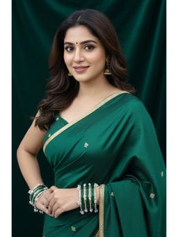 Gahan - Women Trendy 12 Green Bangles with 8 Kashmiri Bangles Ghungroo Charms