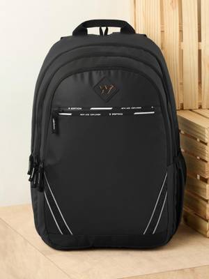 WILDCRAFT Dark Edition 45L Pro Laptop Backpack - Black - Image 1