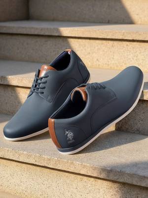 U.S. POLO ASSN. Men Navy Blue CLEST 2.0 Sneakers - Image 1