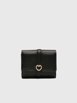 CARPISA ITALIA - Women Dalia Black Textured Wallet (S)
