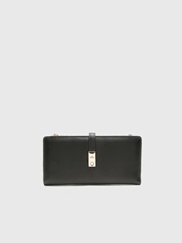 CARPISA ITALIA - Women Petunia Black Solid Wallet (L)