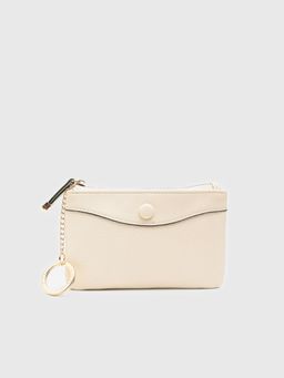 CARPISA ITALIA - Women Giada Off White Textured Wallet (S)