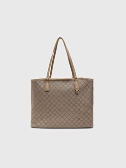 CARPISA ITALIA - Women Diana Taupe Printed Tote Bag (L)