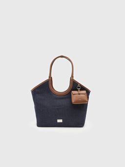 CARPISA ITALIA - Women Marian Navy Blue Tote Bag with Pouch (L)