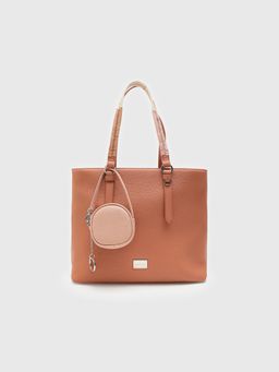 CARPISA ITALIA - Women Lucille Tan Tote Bag with Pouch (L)