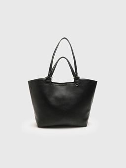 CARPISA ITALIA - Women Mimosa Black Solid Tote Bag (L)