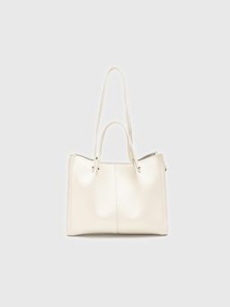 CARPISA ITALIA - Women Aster White Solid Tote Bag (L)