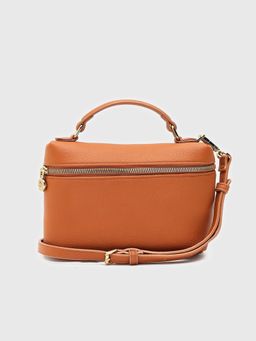 CARPISA ITALIA - FLAMINIA Women Tan Bucket Bag With Detachable Strap (S)