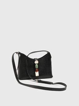 CARPISA ITALIA - BELLA V3 Women Black Sling Bag With Detachable Strap (S)