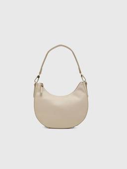 CARPISA ITALIA - Winona Cream Textured Handbag with Detachable Strap
