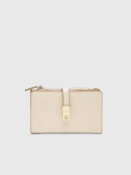 CARPISA ITALIA - Women's Petunia Off White Solid Wallet